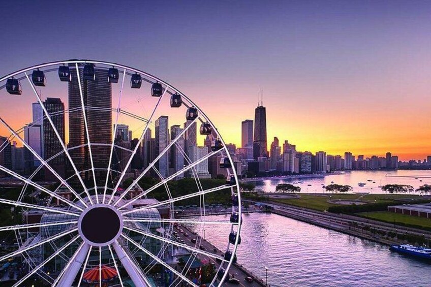 Chicago's Navy Pier Centennial Wheel Ticket 1