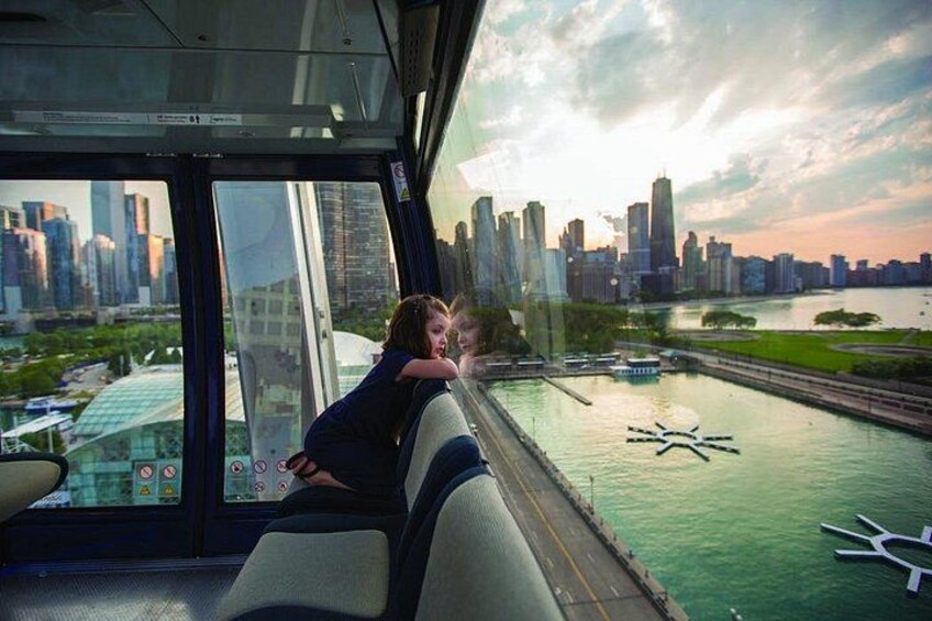Chicago's Navy Pier Centennial Wheel Ticket 2