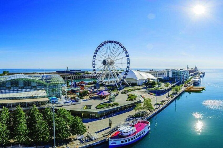 Chicago's Navy Pier Centennial Wheel Ticket 4