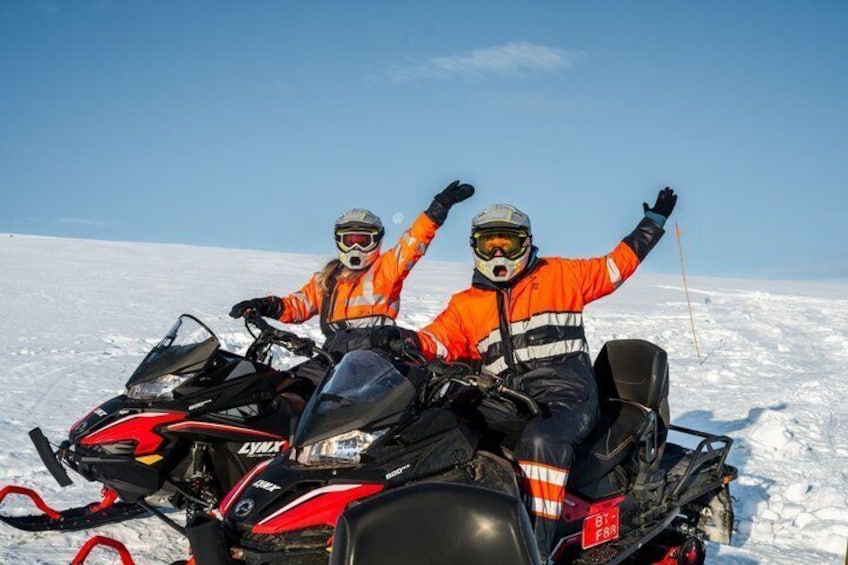 Glacier Snowmobiling from Reykjavik 2