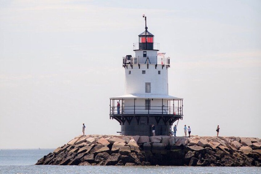 Morning Lighthouse Cruise Along the Coast of Portland Maine 1