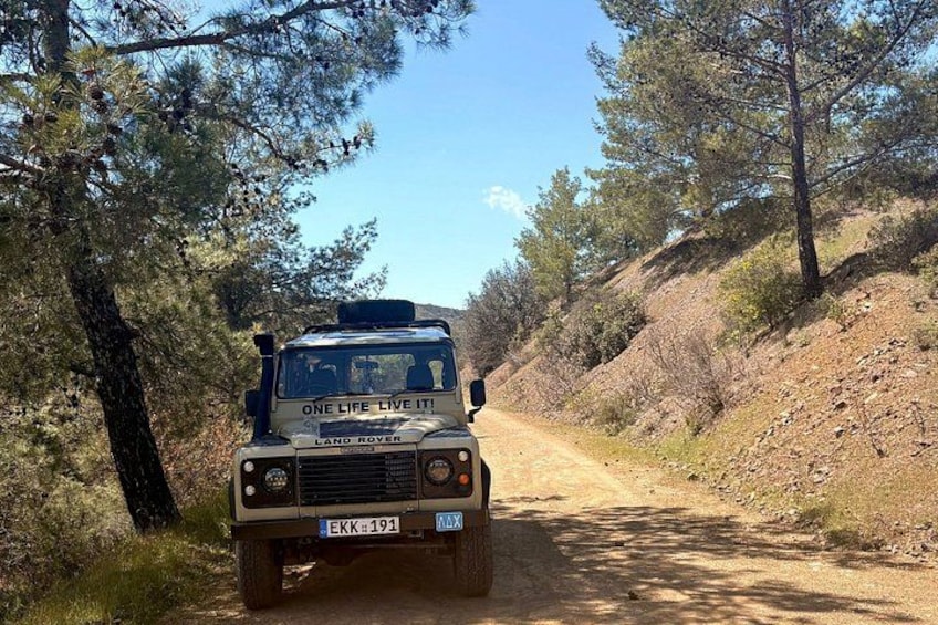 Troodos Mountains Jeep Tour with Wine Tasting 2