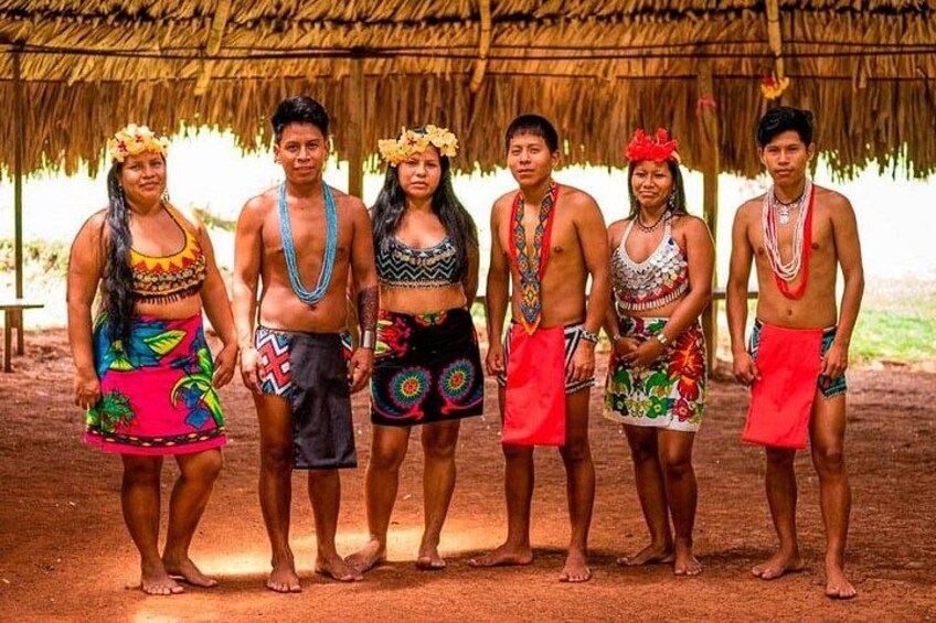 Private 6 hour Tour to Embera Community and Chagres Panama Native 1