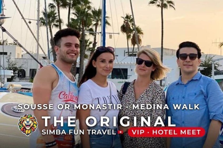 Fun VIP Walking Tour: Sousse or Monastir (Local Guide) Hotel Meet 3