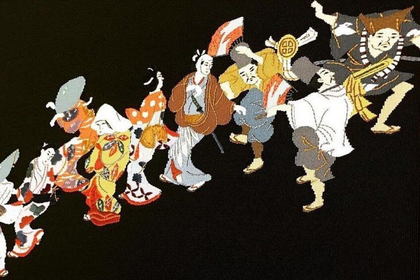 Japanese Kimono Workshop and History 5