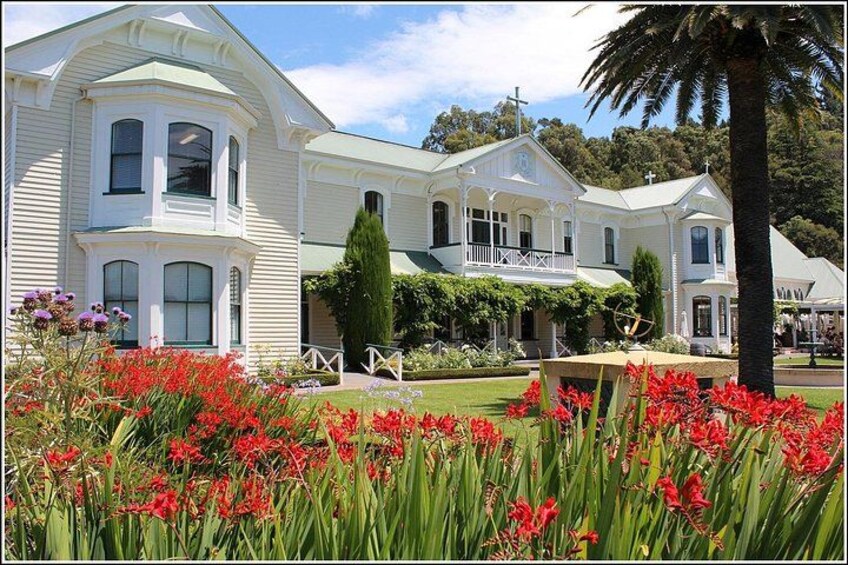 The oldest winery in New Zealand, the Mission Estate Winery. 5