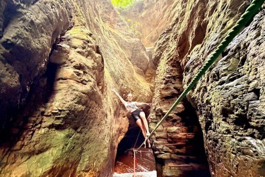 La Leona Waterfall Adventure Hike & Hidden Cave Experience 3