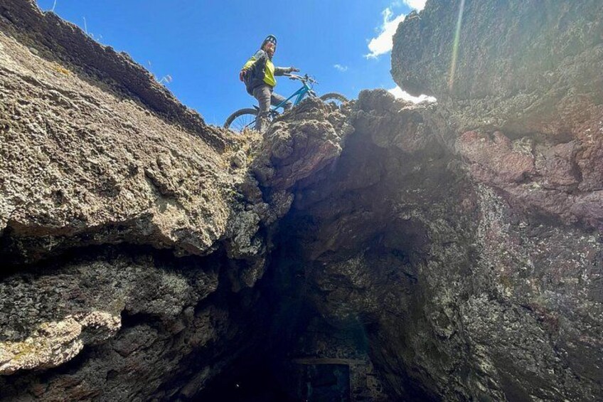 E-bike excursion on Etna 2