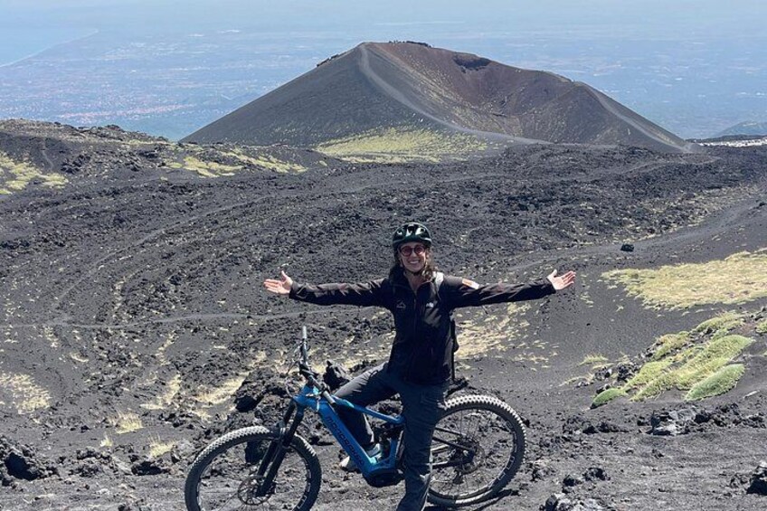 Etna E-Bike Excursion - Lava FLow 1
