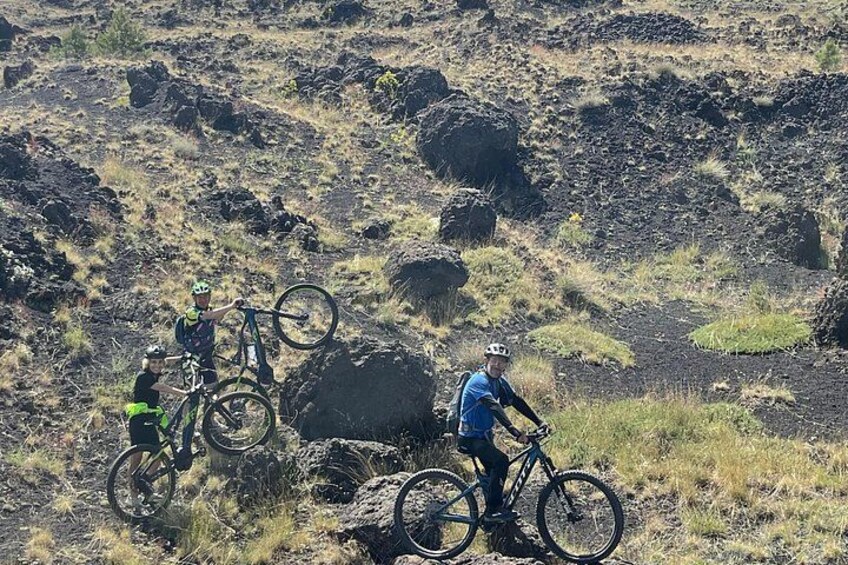E-bike excursion on Etna 5