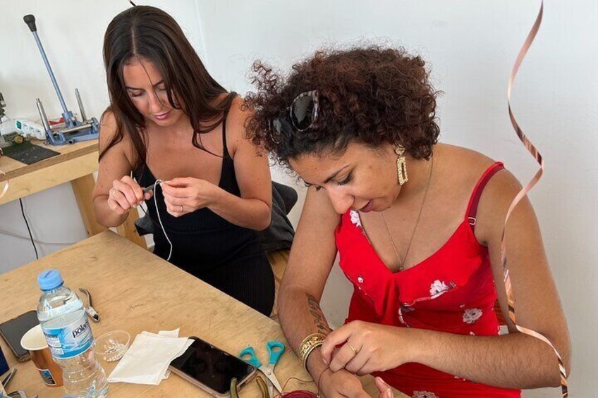 Jewelry Making Workshop with Amber 1