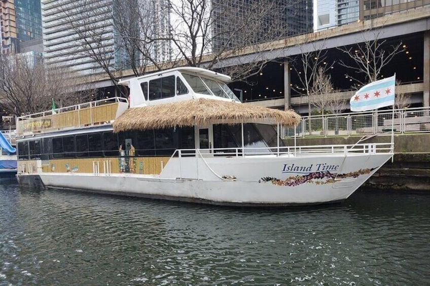 Chicago River Floating Tiki Bar Cruise Friday & Saturday 1