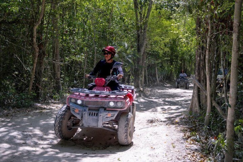 Off Road ATV Tour with Caverns, Cedral & Beach Time with Transfer 1