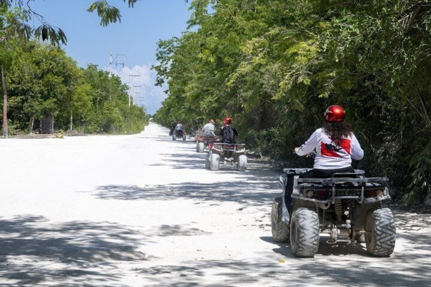 Off Road ATV Tour with Caverns, Cedral & Beach Time with Transfer 3