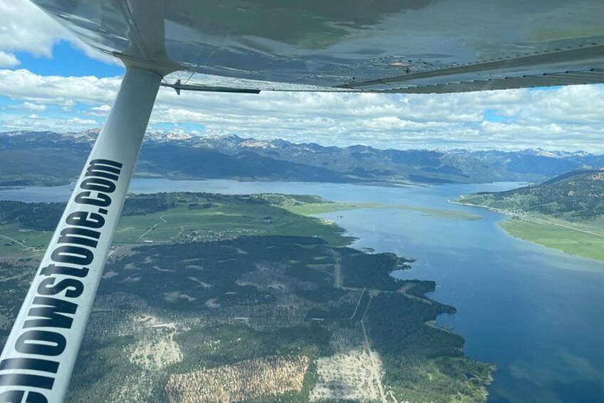 30-Minute Yellowstone Seismic Scenic Flight from West Yellowstone 3