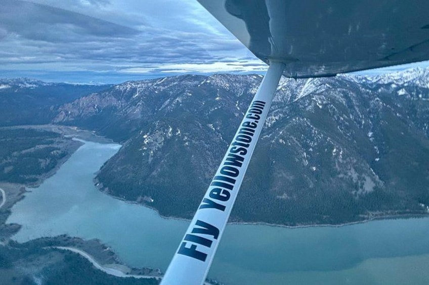 30-Minute Yellowstone Seismic Scenic Flight from West Yellowstone 5