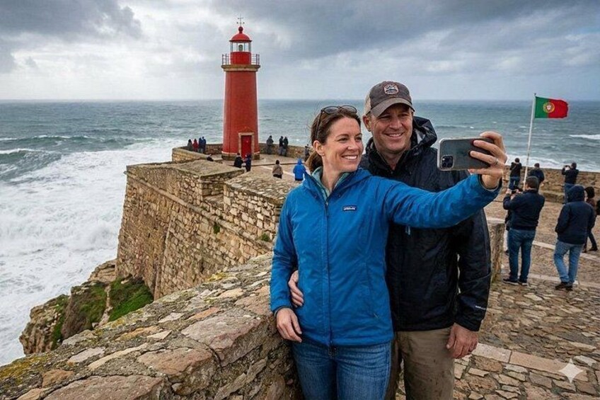 NAZARÉ Big Waves Experience and OBIDOS Private Tour from Porto 1