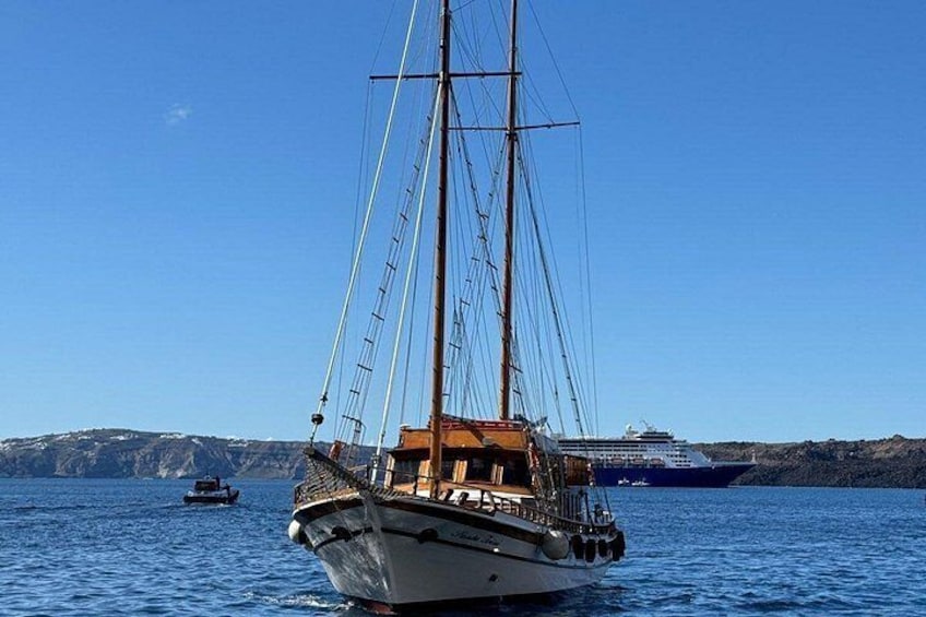 Santorini Sunset Cruise in Caldera 2