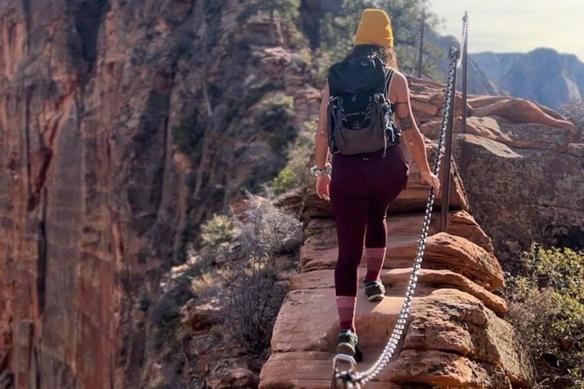 Angels Landing Hike 1