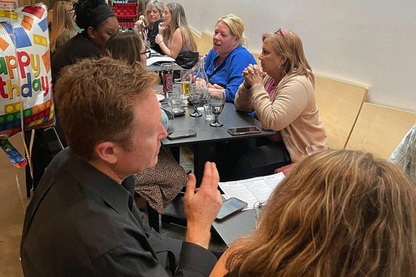 Attending the tasting 4