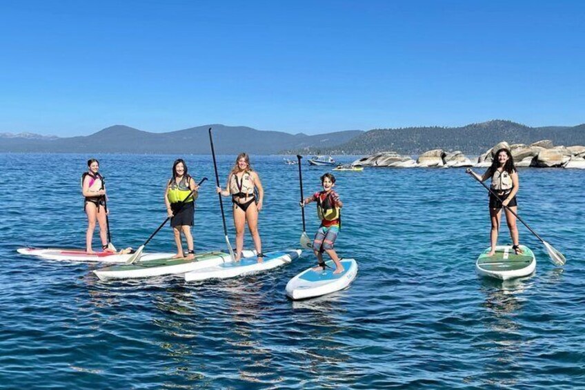 10AM-1PM South Lake Tahoe 3-Hour Stand Up Paddleboard Rental 2