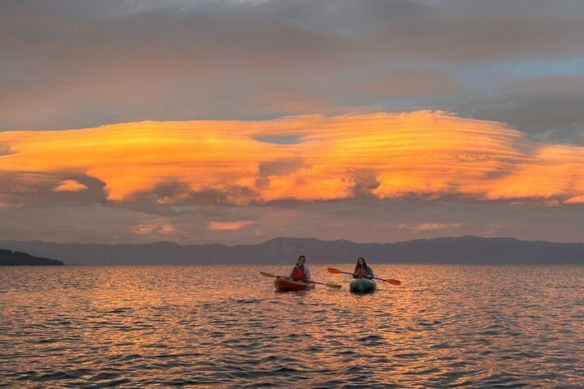 Sunset Kayak Experience in South Lake Tahoe 2