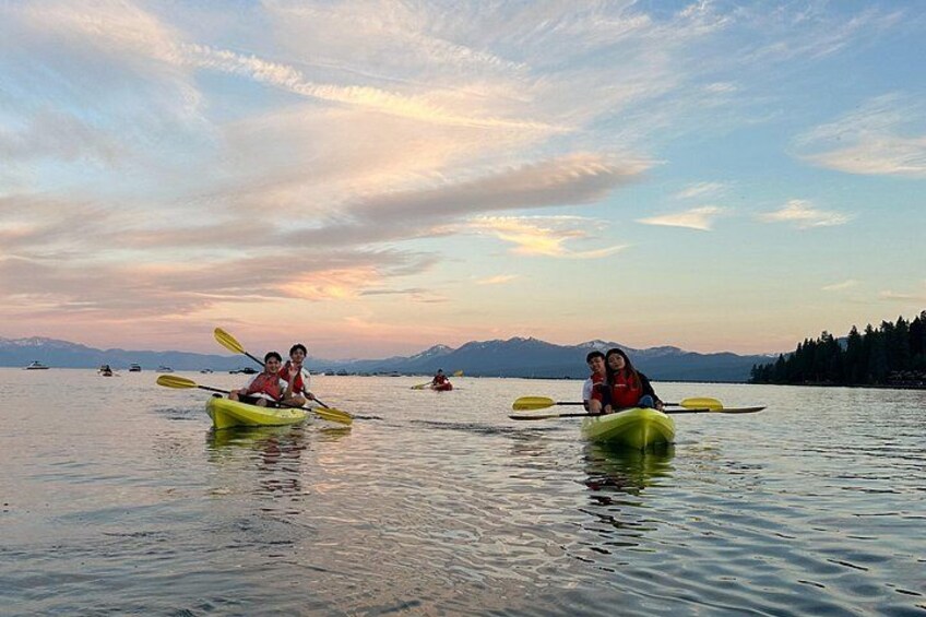 10AM-1PM Tandem Kayak 3 HR Rental South Lake Tahoe for 2 People 2