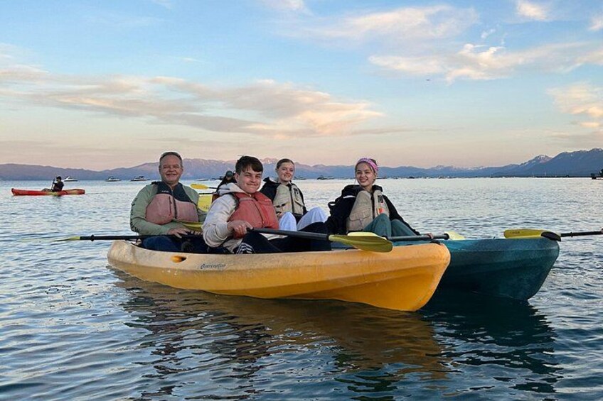 10AM-1PM Tandem Kayak 3 HR Rental South Lake Tahoe for 2 People 3