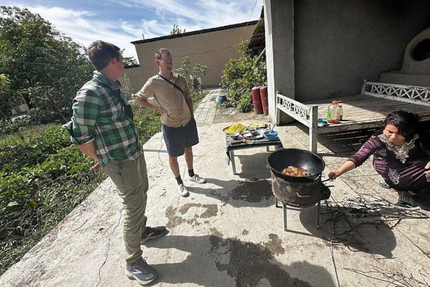 COOKING PLOV+1 meal in Samarkand,visit bakery,Silk carpet Factory 1