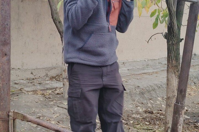COOKING PLOV+1 meal in Samarkand, visit baking bread, local life. 4