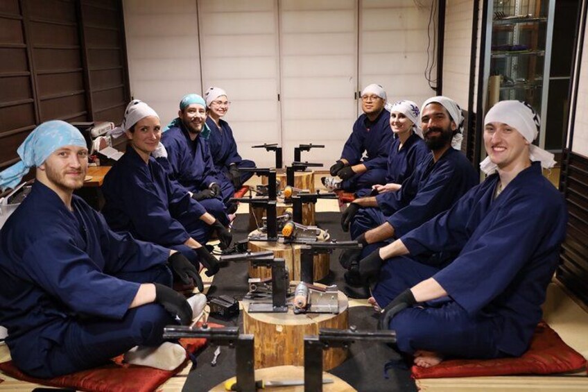 Authentic Ninja Weapon Forging Experience in Kyoto 3
