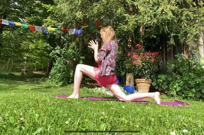Outdoor Yoga in Ehrwald 1