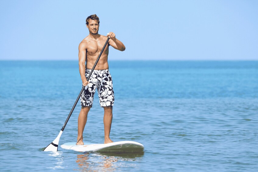 Picture 9 for Activity La Paz: Deluxe Yacht Adventure with Paddleboarding 2