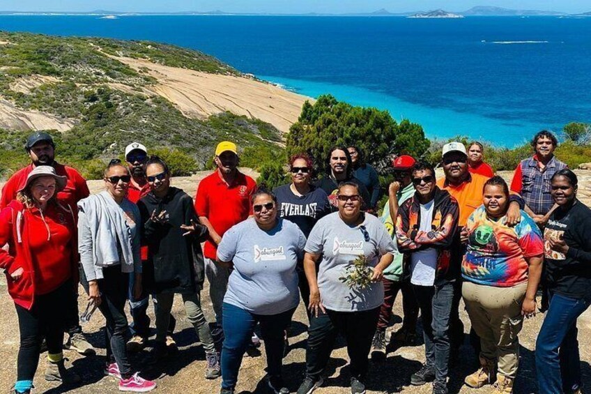 Wanika and Julie with the Ngadju Rangers who came and participated in a tour. 2