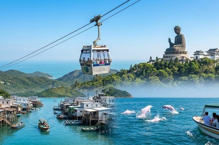Best Seller: VIP Lantau Tai O Tour Priority Cable Car, Big Buddha 1