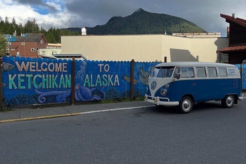 Private Ketchikan Tour in '67 VW Van 2