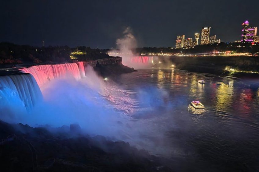 Niagara State Park Sunset Tour with Falls Illumination/fireworks 3