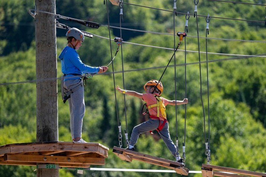 Mont-Catherine Aerial Adventure Course 2