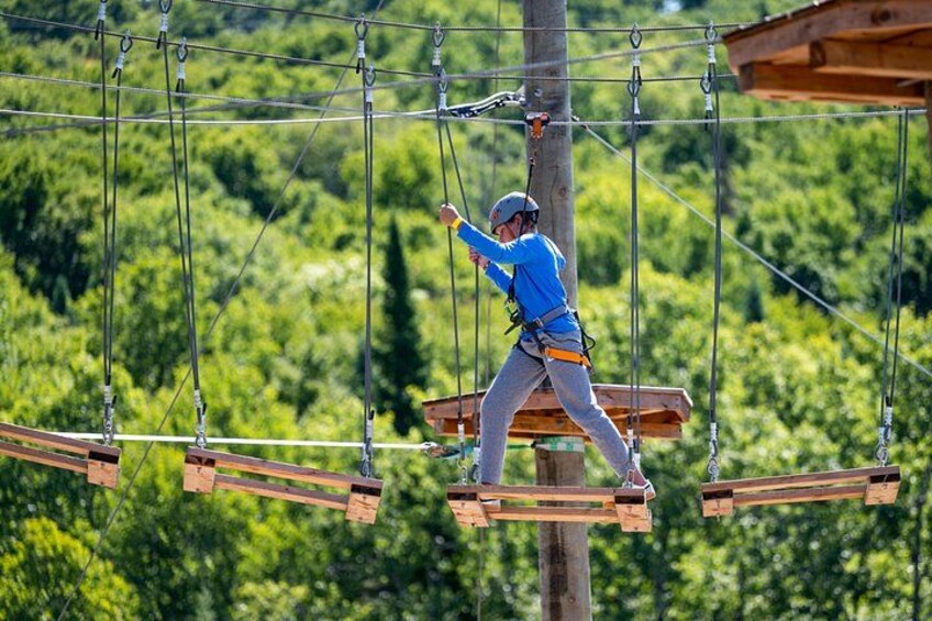 Mont-Catherine Aerial Adventure Course 4