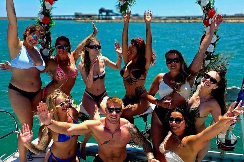 Party people during our Pirate Sunday Party Boat tours 3