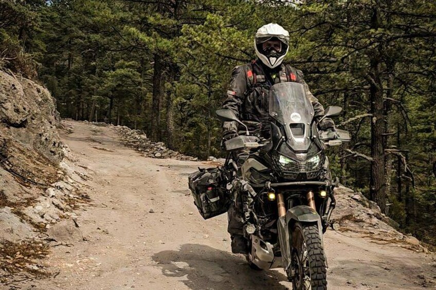 Off-Road Motorcycle Ride through the Copper Canyon 1