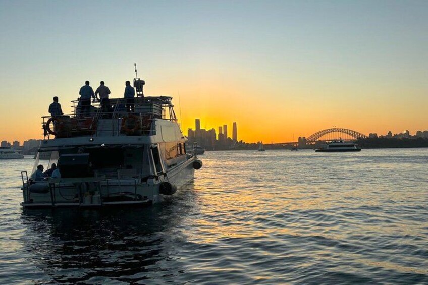 Golden Glow Sunset Sydney Harbour Cruise 3
