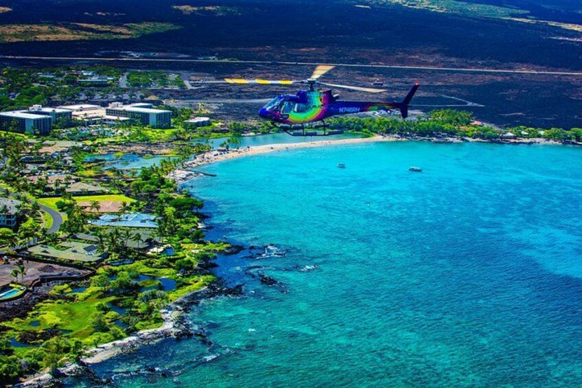 Breathtaking views of 'Anaeho'omalu Bay’s pristine coastline 3