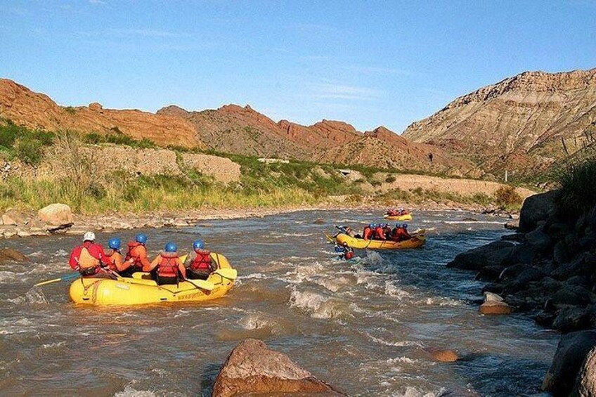 Half Day Rafting or Canopy Adventure Excursion in Mendoza 3