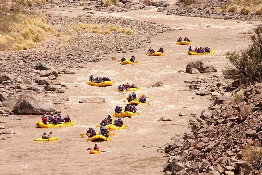 Half Day Rafting or Canopy Adventure Excursion in Mendoza 5