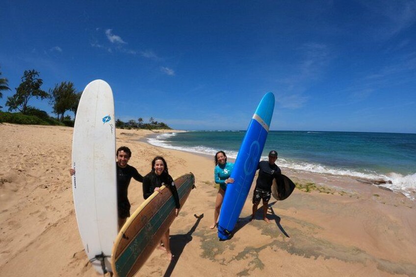 Beginner Surf Lesson in North Shore, Oahu 2
