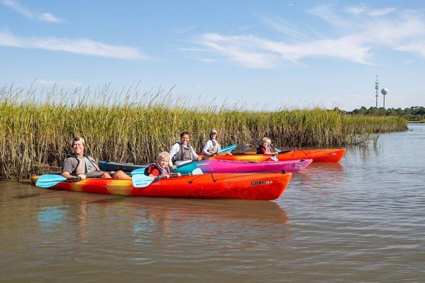 Dolphin Kayak Tour on Folly Beach 2