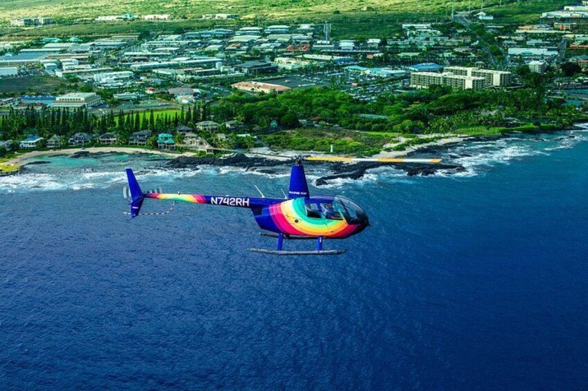 Soar through the air over the infamous Kailua Bay coastline 4