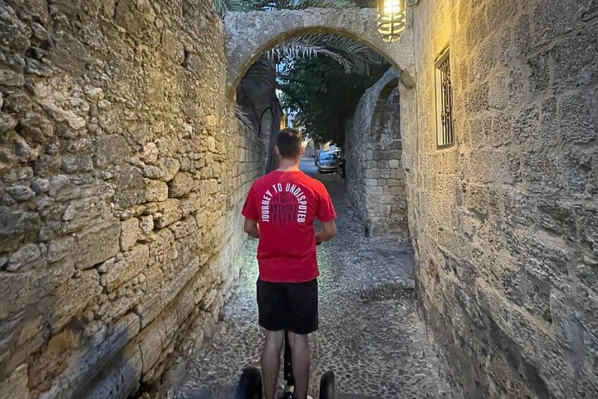 Rhodes Night Segway Route 2
