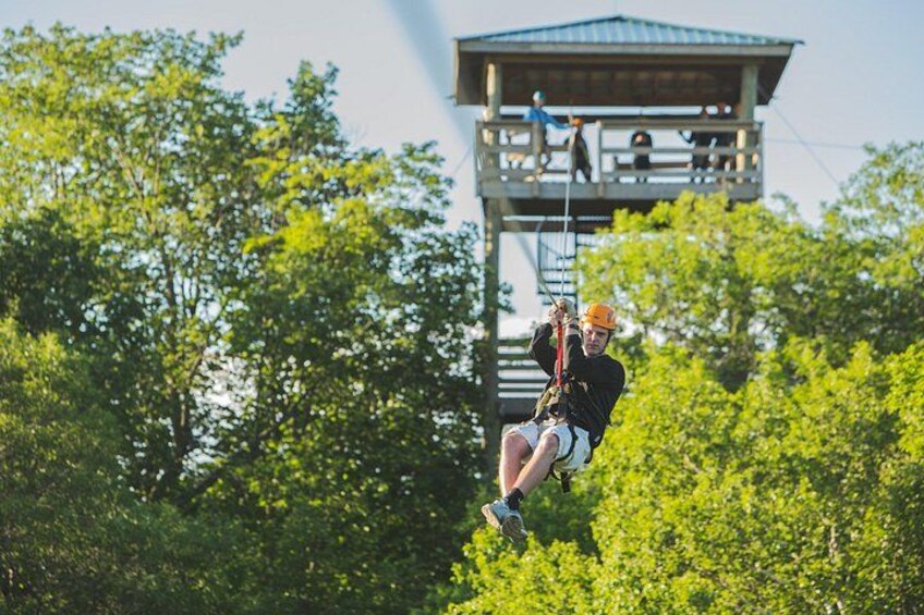 Minnesota River Valley 14-Line Thrilling Zipline Canopy Tour 4